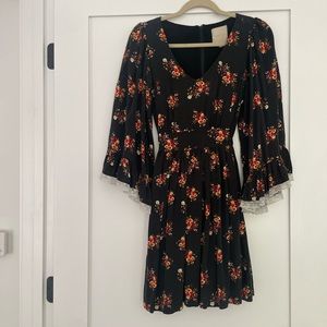ModCloth tie back dress with big sleeves!